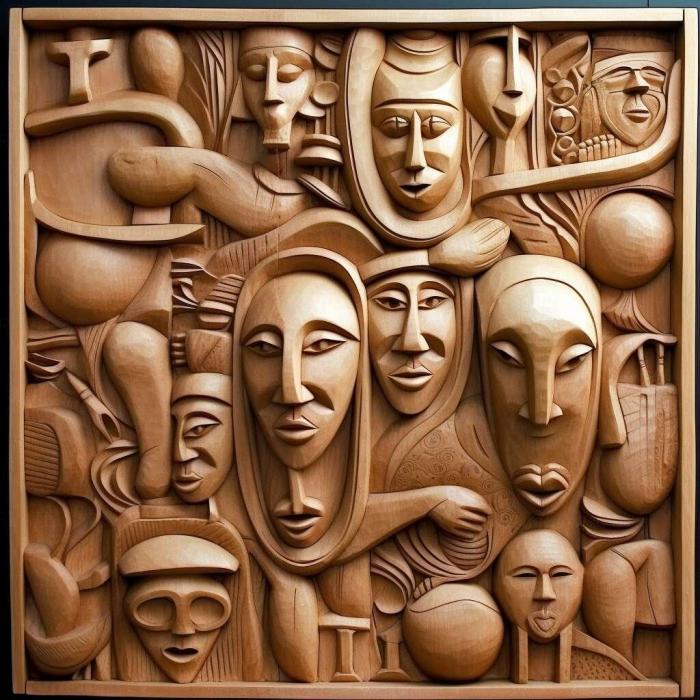 نموذج ثلاثي الأبعاد لآلة CNC 3D Art 